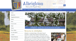 Desktop Screenshot of albrightontourism.co.uk