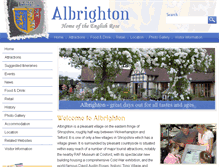 Tablet Screenshot of albrightontourism.co.uk